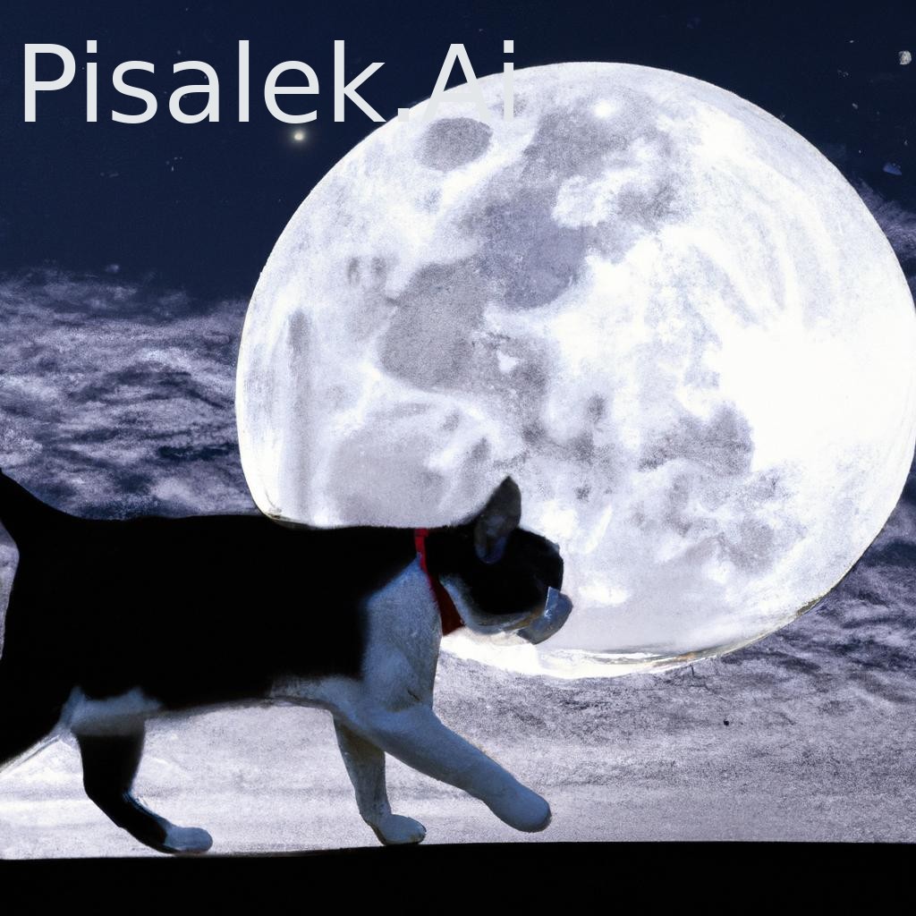 #cat #walk #moon