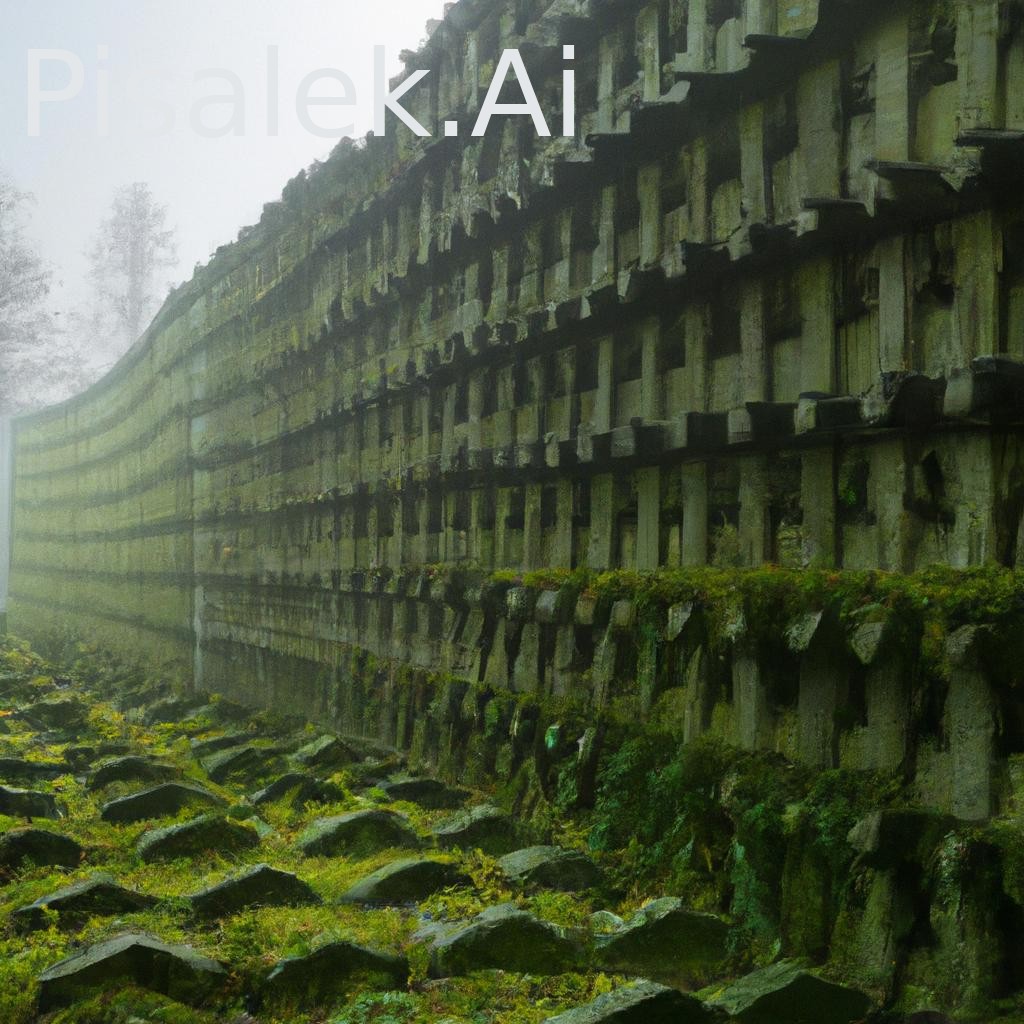 #ossuary cemetary segmented shelves overgrown #graveyard #vertical shelves #zdzisław beksiński #hr giger #mystical occult symbol in real life #high detail #green fog --ar 9:16 --iw 1